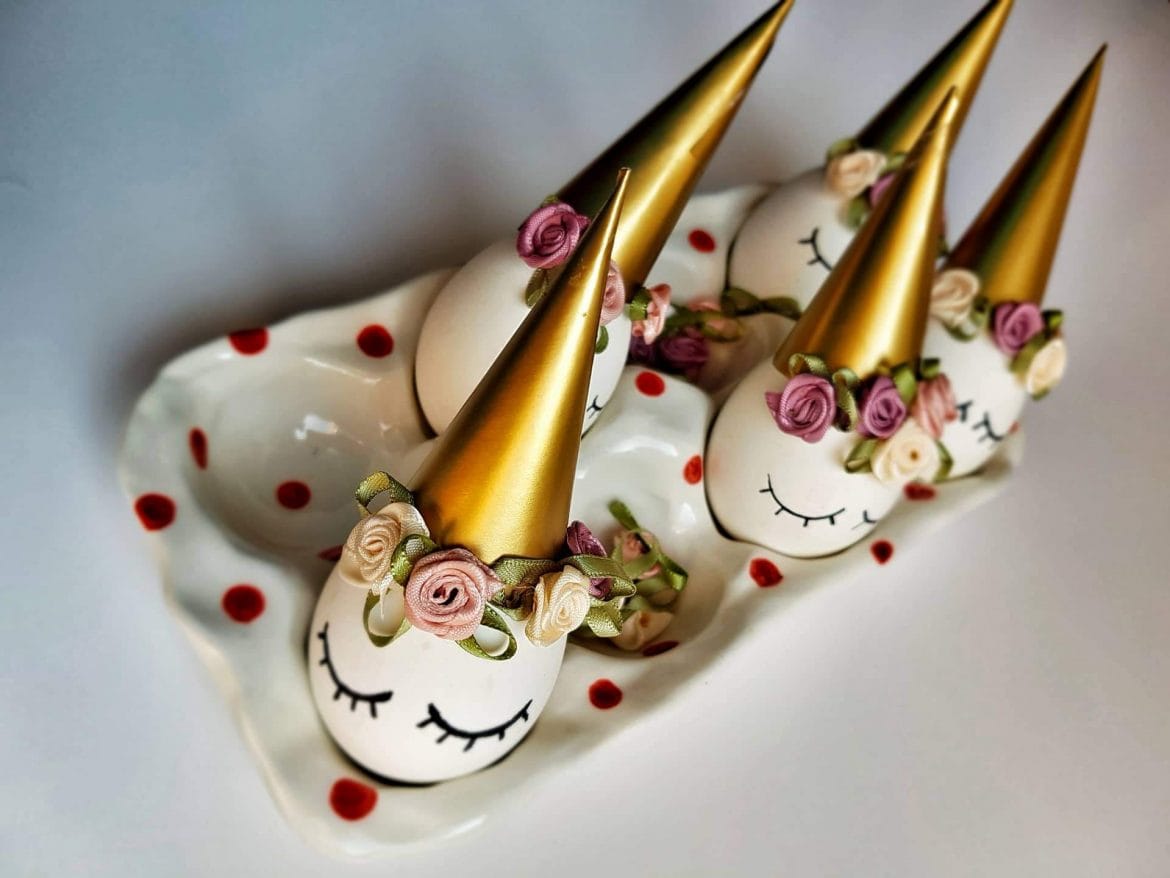 Najlepša velikonočna jajčka samorogi